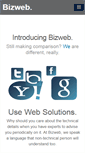 Mobile Screenshot of bizwebs.org