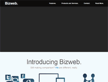 Tablet Screenshot of bizwebs.org